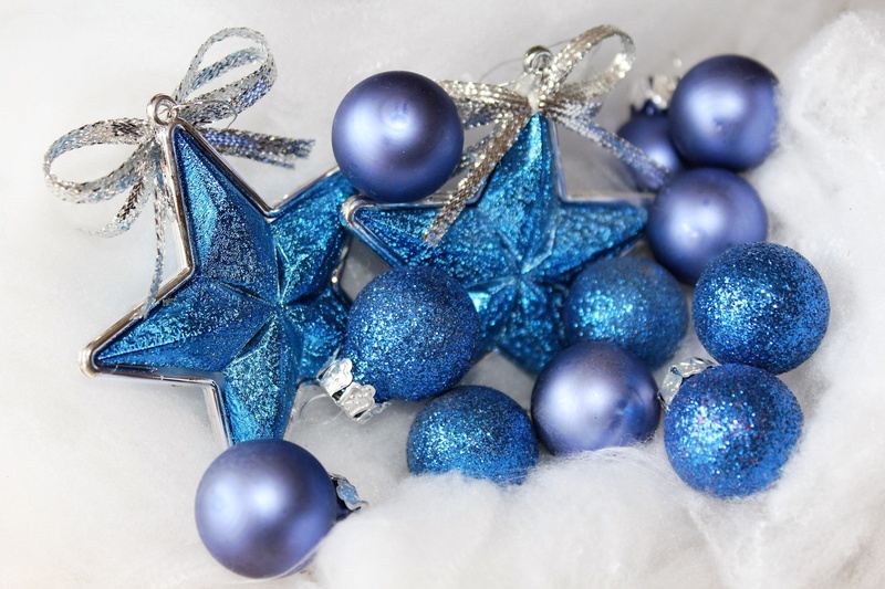 star, blue, christmas Ornament, decoration, sphere, snowflake, christmas decoration, season, adventsstern, baubles, shiny, studio shot, chrismas, holiday - event