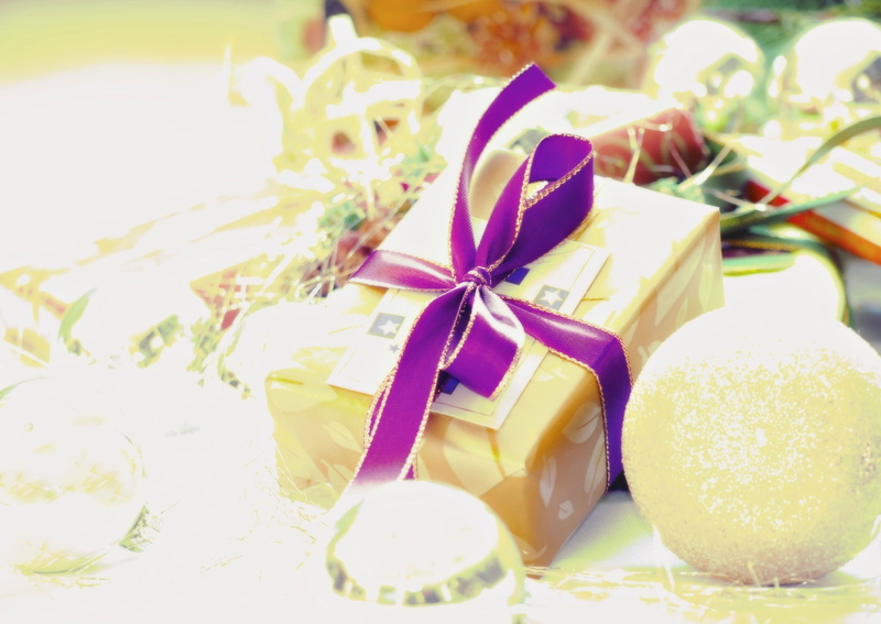 widescreen, present, gift, new year, Christmas decorations, fullscreen, 1080P, purple, background, box, Christmas, tape, chrismas, full screen