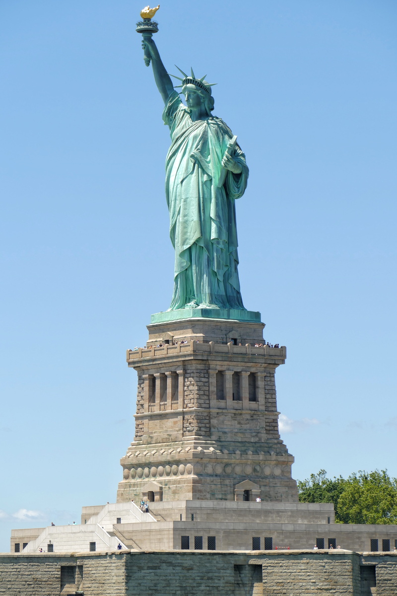 no people, representation, architecture, york, tagderunabhängigkeit, july4th, Usa, monument, travel destinations, flame, manhattan - New York City, tourism