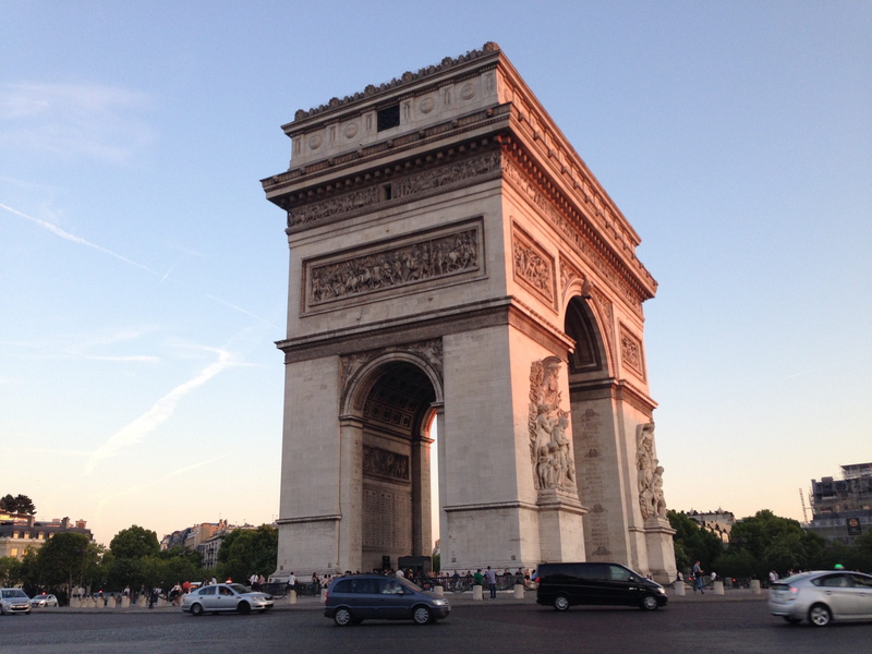 ternes, car, tourism, sky, land vehicle, paris, no people, arch, building exterior, the past, motor vehicle, triumphal arch, built structure