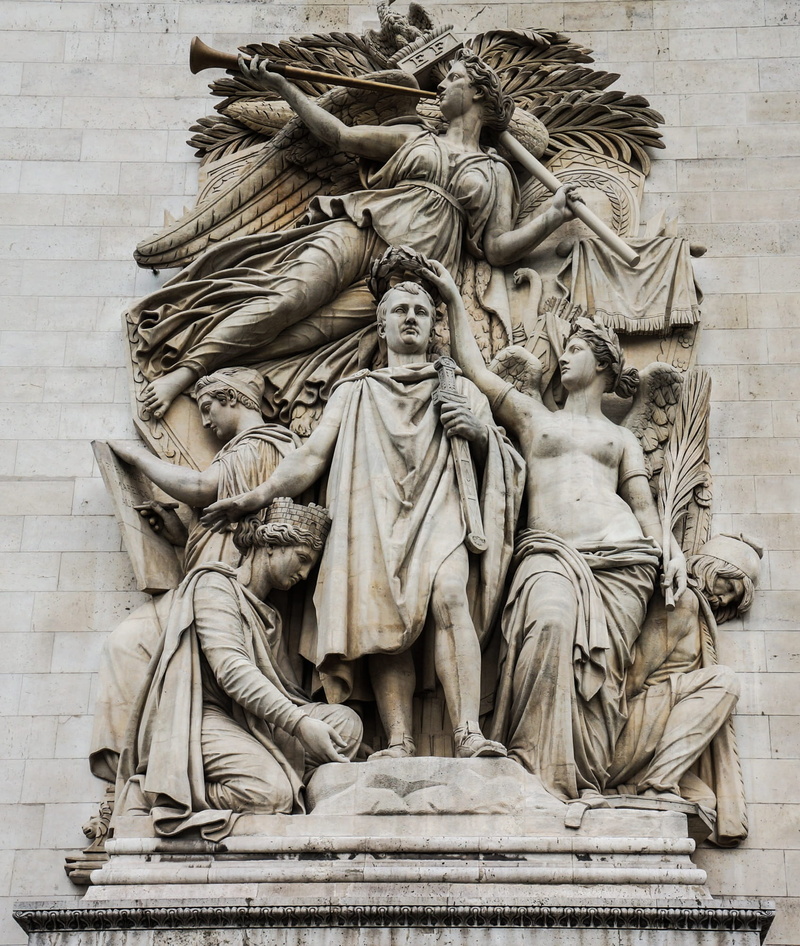 architecture, day, built structure, close-up, travel destinations, arc, low angle view, places of interest, champs elysées, de, male likeness, france, Paris