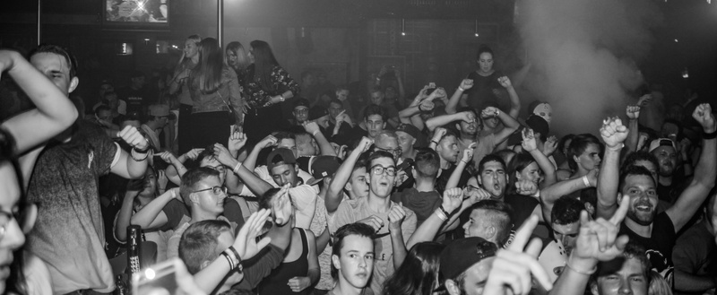 excitement, rock music, night, license, nightlife, festival, party, audience, youth culture, lifestyles, arms raised, large group of people, concert, real people