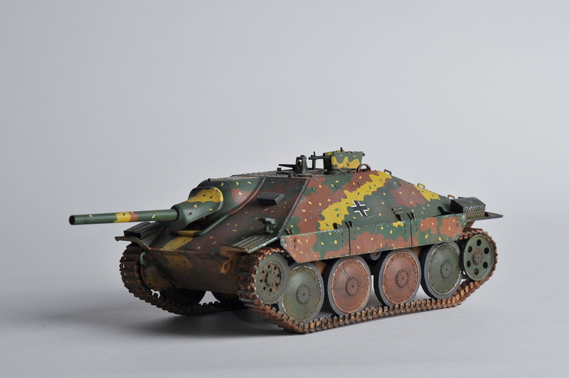 1080P, Jagdpanzer 38, artillery, model, easy, installation, toy, self-propelled, German, " Hettser, Hetzer