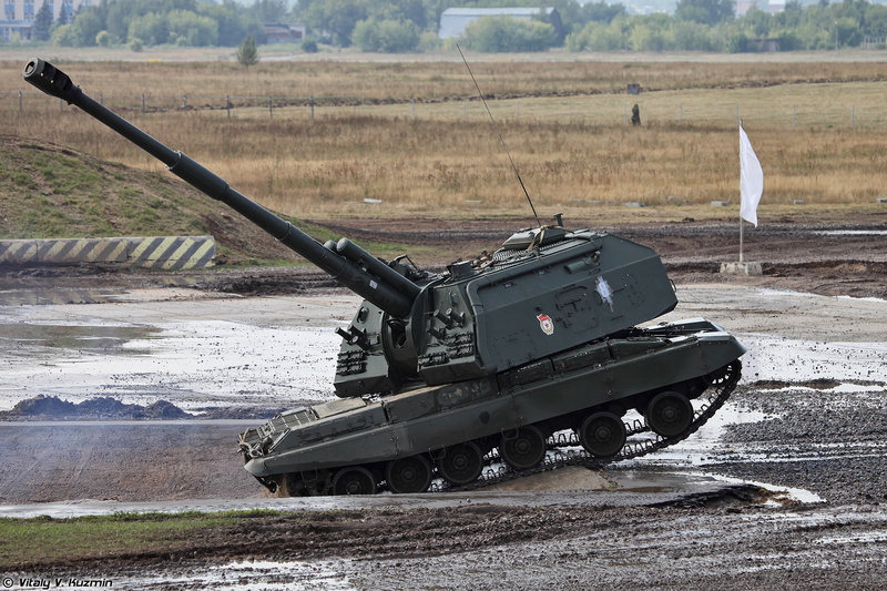 grey, the object 316, battle, 1080P, self-propelled howitzer, tank, M1990 «Farm», Msta-S