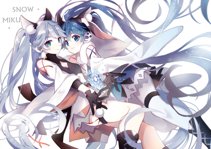 hatsune, eyes, long, gloves, com, blue, akira, konachan, 2K, vocaloid, hair, twintails, earmuffs, 241224, yuki, (ying), miku