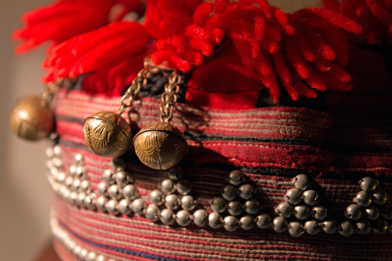 craft, nature, holiday, red, animal themes, no people, outdoors, plant, vietnam, dao, minority, animal, decoration, jewelry, ethnic, bead, flower, art and craft