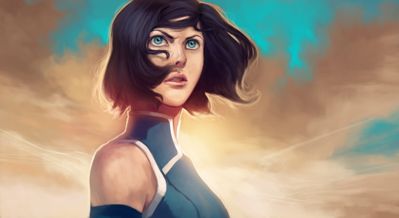 looking at camera, adult, sky, blue eyes, young adult, women, looking, headshot, The Legend of Korra, cloud - sky, Times, face, nature, beautiful woman