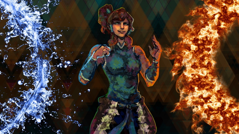 stage Costume, The Legend of Korra, 1080P, carnival, dress, one Person, fantasy, character, costume, celebration, glowing, party - Social Event, nature