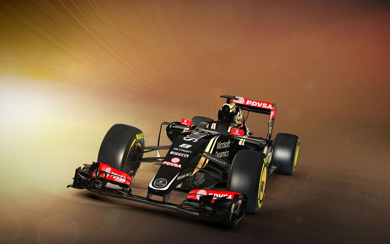 lotus, 2015, e, red, black, formula, 1080P