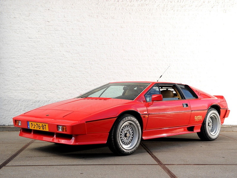sport, esprit, red, lotus, 1980, car, 4K, supercar, turbo