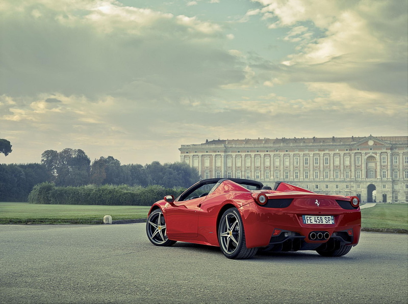 car, ferrari, spider, 1080P