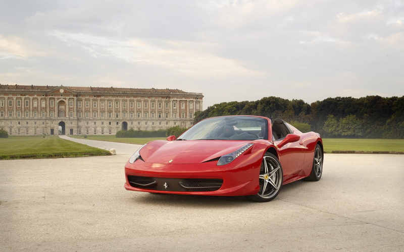 cars, car, convertible, red, spider, 2014, 2K, ferrari