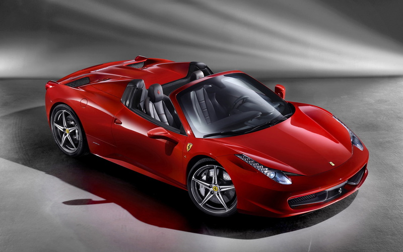 1080P, studio, spider, ferrari, Ferrari 458 Spider, Ferrari 458