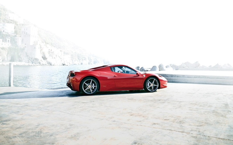 cars, spider, coupe, 2K, 2014, red, ferrari
