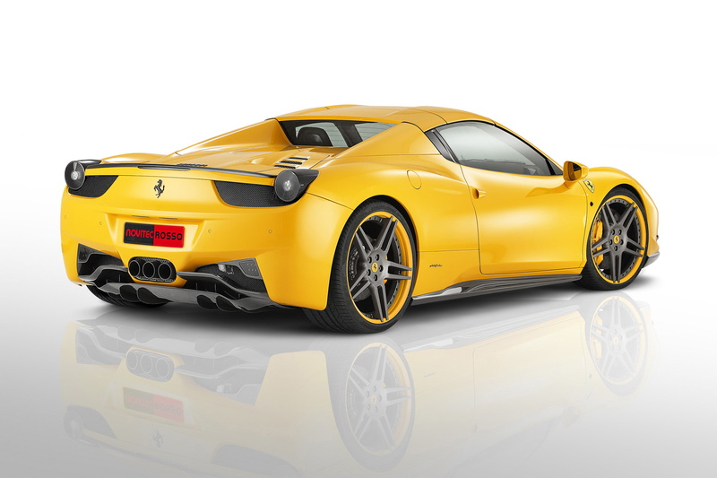 rosso, car, novitec, spider, 1080P, speciale, ferrari