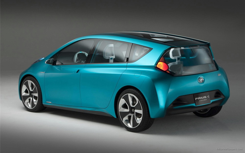 hatchback, toyota, turquoise, concept, 2011, cars, prius, c, doors, 1080P