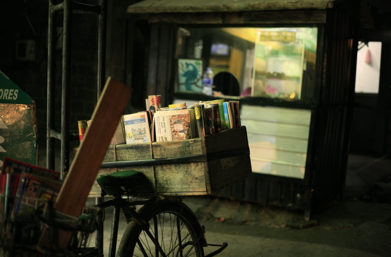 container, no people, two wheeler, letters, nature, newspaper, asia, stationary, 4K, outdoors, architecture, vending machine, bicycle, bike, transportation