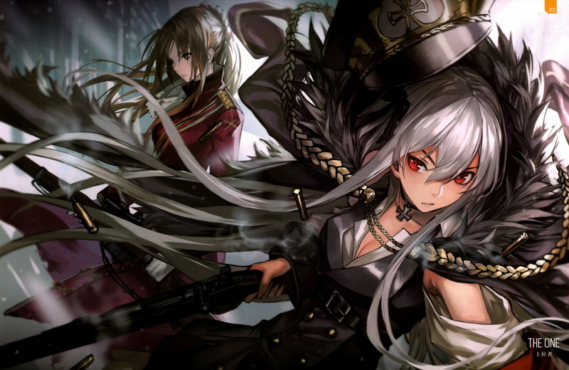Girls Frontline, Video Game, Kar98k (Girls Frontline), 1080P, Lee Enfield (Girls Frontline)