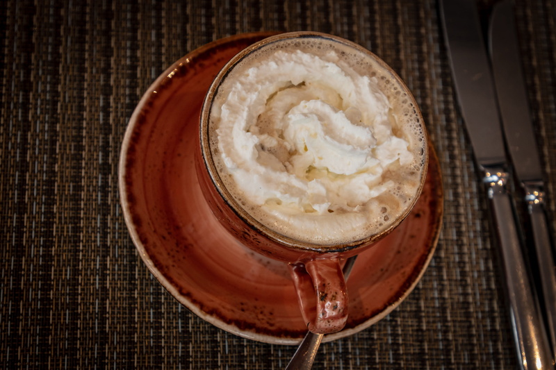close-up, icing, foam, art, drink, beverage, dessert, freshness, cake, table, hot chocolate, high angle view, chocolate, hot drink, alcohol, glass, coffee - drink