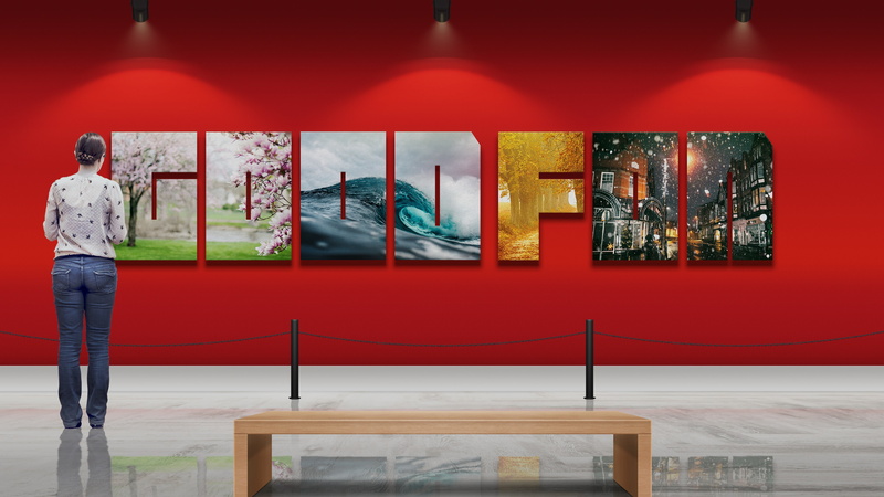 museum, goodfon, 4K, four seasons, art gallery