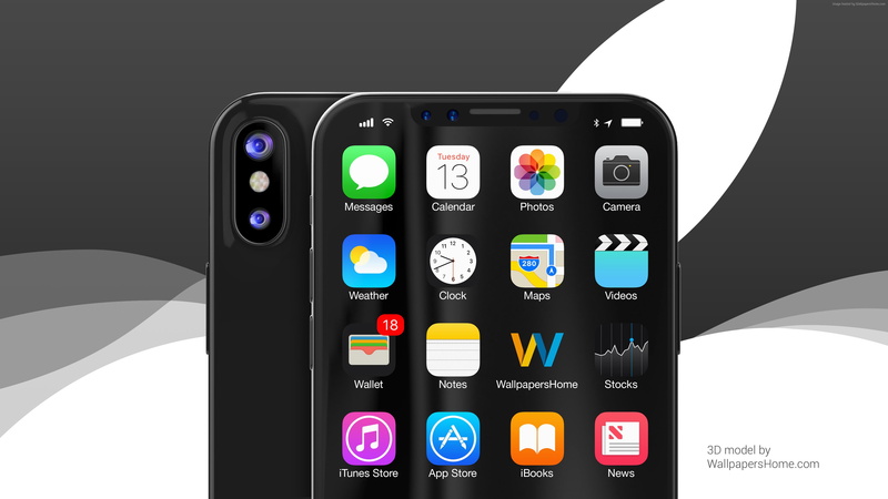 4K, iPhone X, WWDC 2017, 4K, black