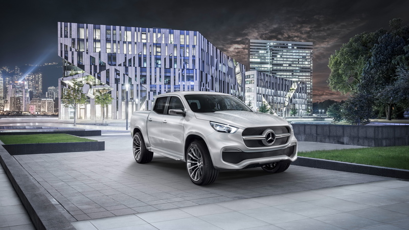 truck, pickup, class, mercedes, 5K, benz, 2017, 8k-5120x2880
