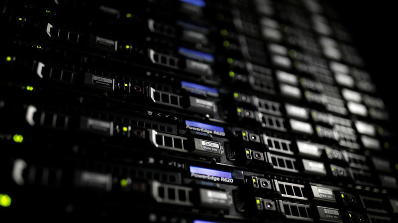 computer, network, technology, data center, 1080P, low light, tilt shift