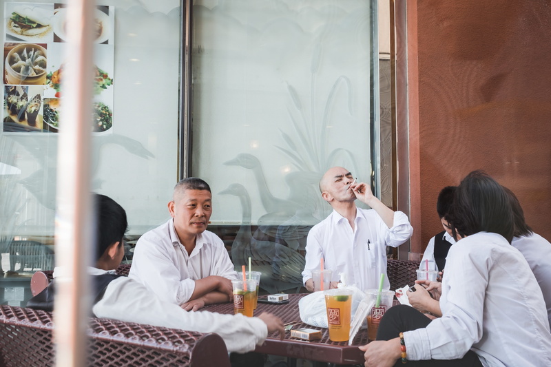 restaurant, window, apparel, person, pc, males, group, mid adult men, 4K, home decor, adult, electronics, mature men, women, lifestyles, togetherness
