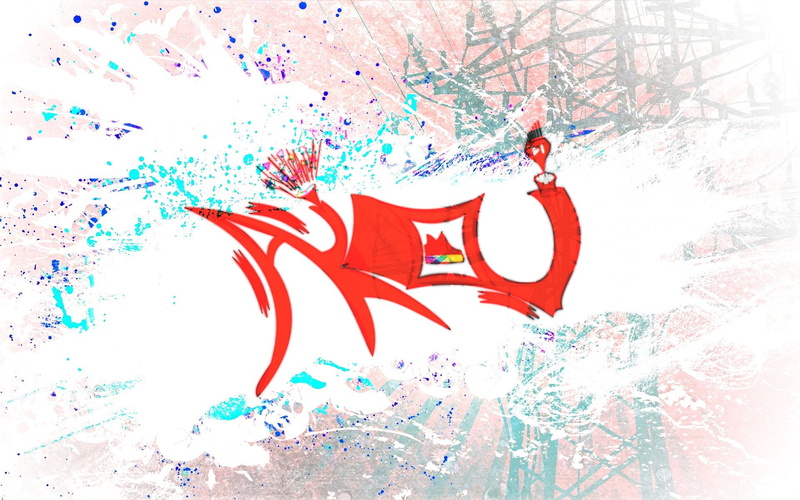 abstract, Akai, red, Akaisounds, logo, 1080P