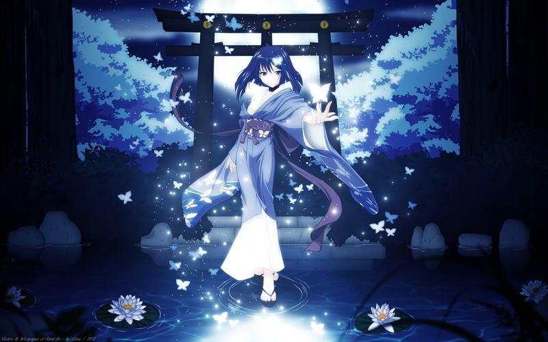Anime Girls, Akai Ito, Hatou Yumei, 2K, anime