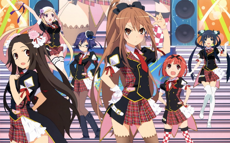 ringo, ryouko, akai, nakamatachi, san, 2K, shichinin, ookami