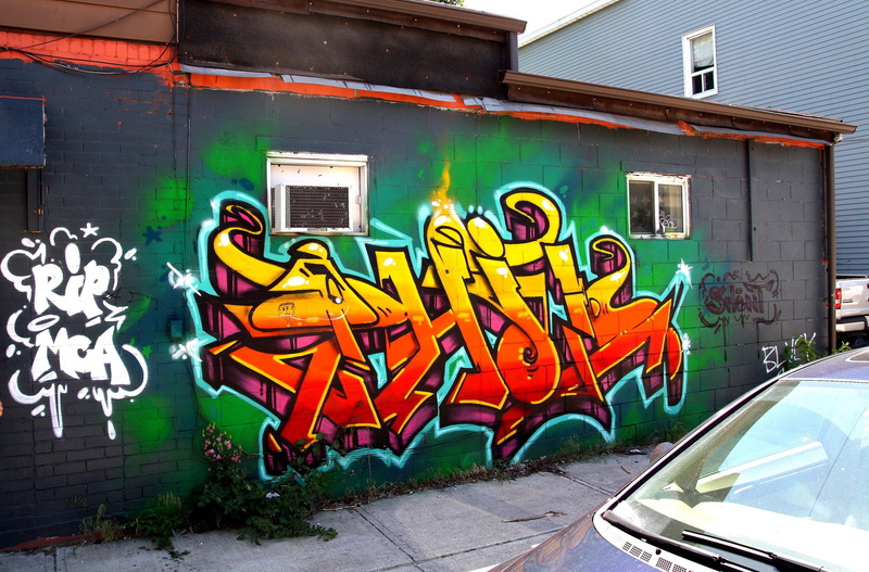 colors, buildings, wall, art, graffiti, street, toronto, canada, graff, 1080P, city, cities, illegal