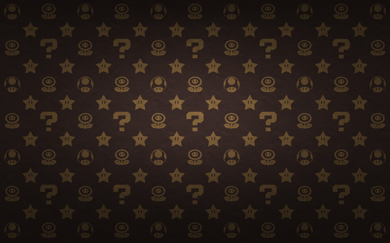 the question mark, Mario, 2K, Star, Mushroom, flower