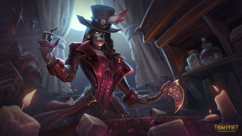Smite, Izanami (Smite), Voodoo, Video Game, 4K