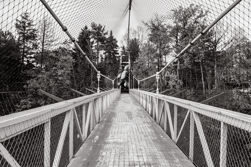 wood, real people, wooden, suspension bridge, fingers, the way forward, voodoo, tree, rope, bridge, plant, trees, fence, architecture, men, old, cage, direction