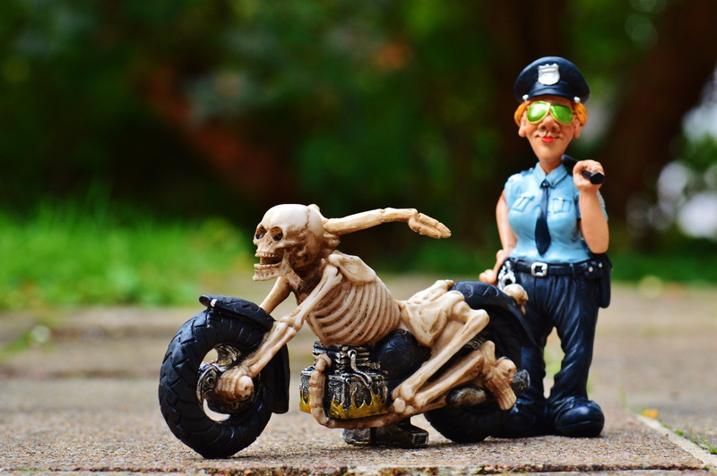riding, motorcycle, control, sitting, halloween, bone, crash helmet, gothic, men, policewoman, humor, 4K, skeleton, scary, males, horror, offspring, childhood