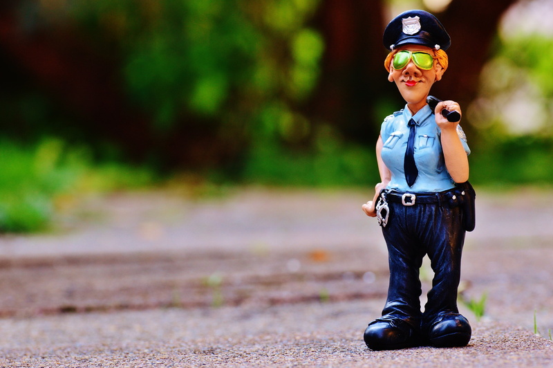 police, boys, policewoman, standing, helmet, males, focus on foreground, full length, figure, 4K, outdoors, nature, funny, childhood, front view, offspring
