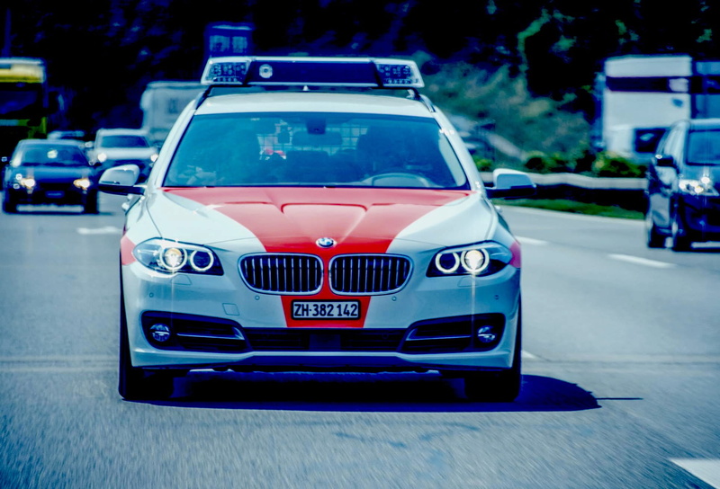 switzerland, mode of transportation, city, ordnungshüter, car, outdoors, patrol car, focus on foreground, transportation, police car, communication, zurich