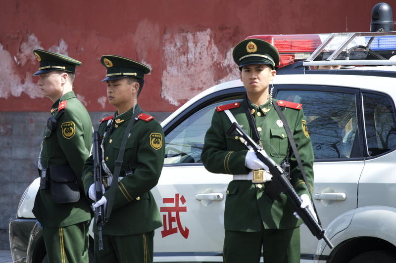 three, day, law, protection, firefighter, beside, uniform, people, occupation, Beijing, police force, standing, government, car, hat, Duty, man, Police
