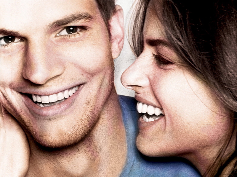 adult, fun, togetherness, human Face, people, romance, amanda peet, heterosexual Couple, ashton kutcher, laughing, men, love, human Teeth, emotion, toothy Smile