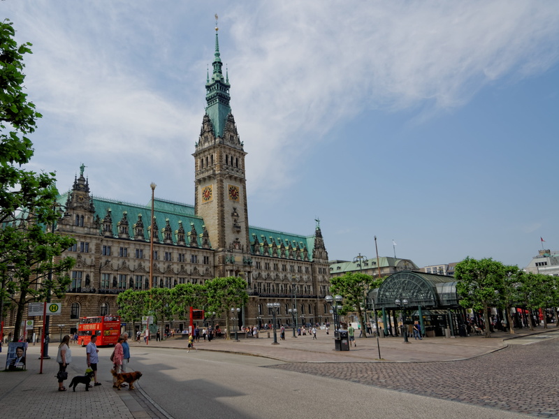 spire, town Square, germany, crowd, architecture, travel destinations, scene, travel, city, tourism, elbe, tower, church, built structure, hanseatic city