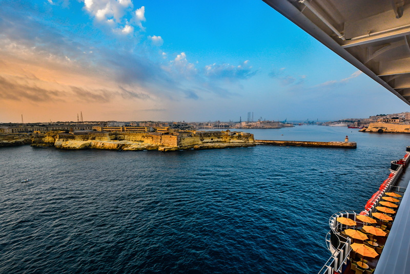 town, no people, water, Cruise, bay, holiday, deck, built structure, fortress, nautical vessel, Harbor, island, ship, tourism, transportation, mediterranean