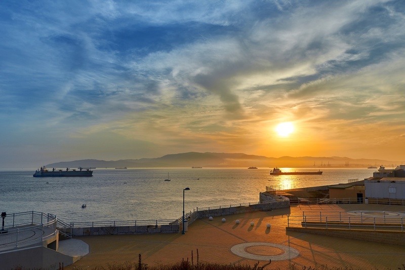 no people, industriehafen, afterglow, land, sunlight, blue, abendstimmung, travel, industry, cruise, nature, mirroring, dusk, oil tanker, yacht, summer