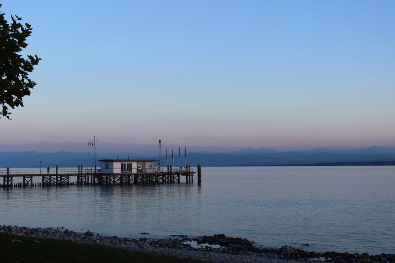 sea, constance beach, sky, dusk, Hagnau, meadow, clear sky, germany, landscape, no People, Lake, beach, 5K, tranquility, baden württemberg, Web, mountains