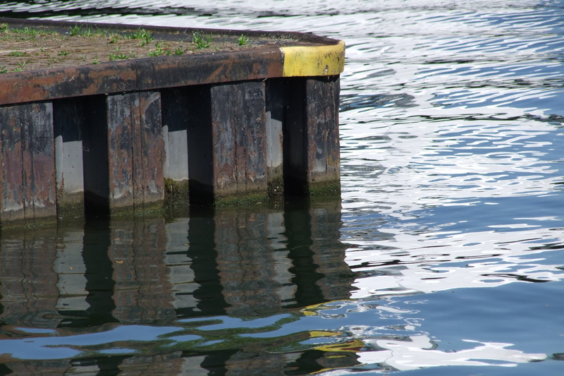 abandoned, architecture, 4K, day, obsolete, water, tranquil scene, beauty in nature, wooden post, wood - material, investors, outdoors, seaweed, damaged