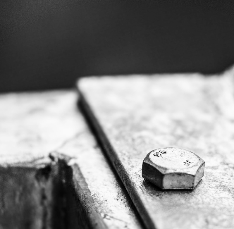 shape, textured, jewelry, no people, close-up, single object, the depth of the, iron, produce, old, industry, concrete, focus on foreground, solid, technology
