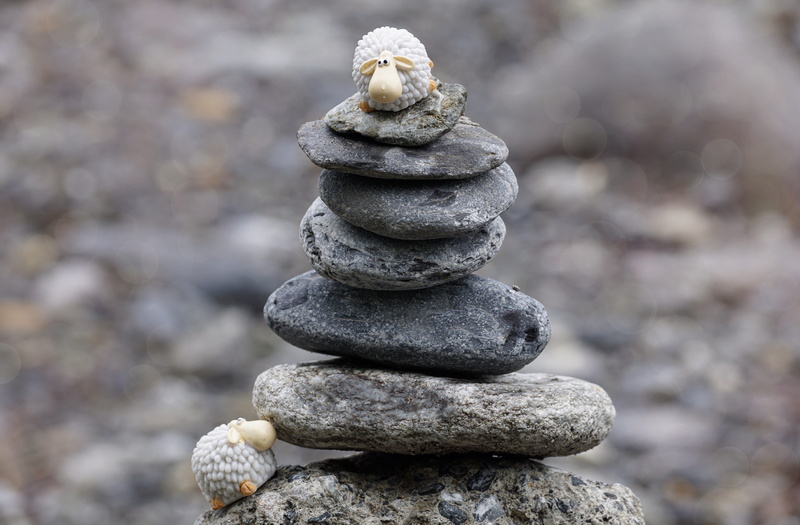 stone tower, land, stone, visions, focus on foreground, tranquility, mood, close-up, experience, target, nature, harmony, away, stability, stone - object