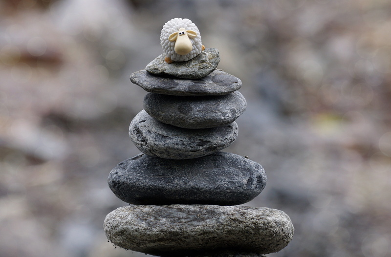 stone tower, stones, experience, nature, mood, solid, religion, close-up, focus on foreground, rock, stone - object, 4K, rock - object, spiritual, tranquility