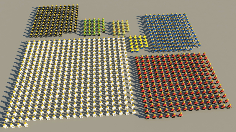 2K, computer, crowd, computer chip, gray background, childrens, multi colored, electrical component, election result, studio shot, choice, creativity