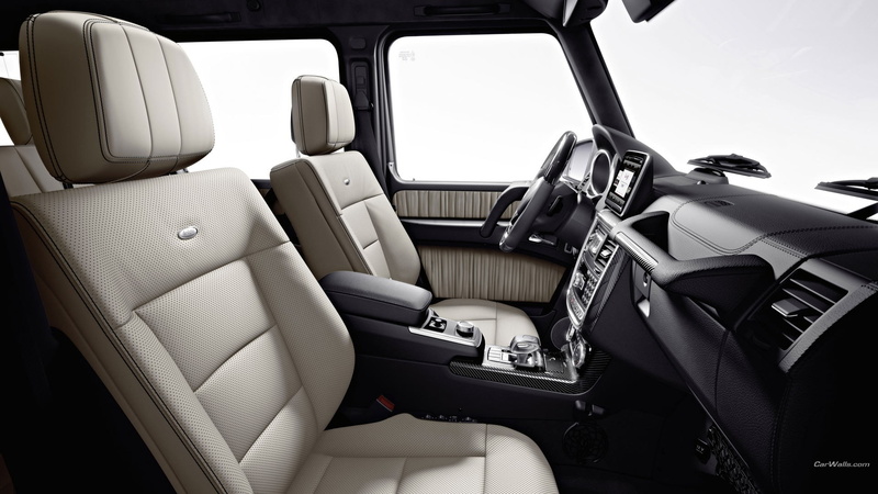 Mercedes G-Class, Mercedes Benz, vehicle, car interior, 1080P, car